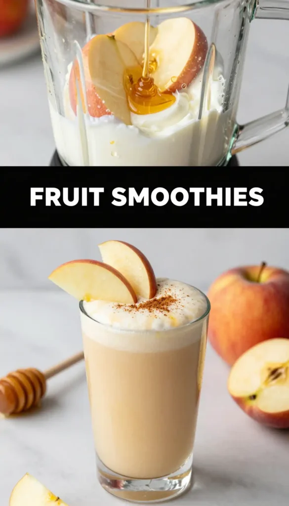 Gala Apple Honey Smoothie