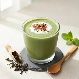 Fermented Green Tea Smoothie - Goishicha Tea