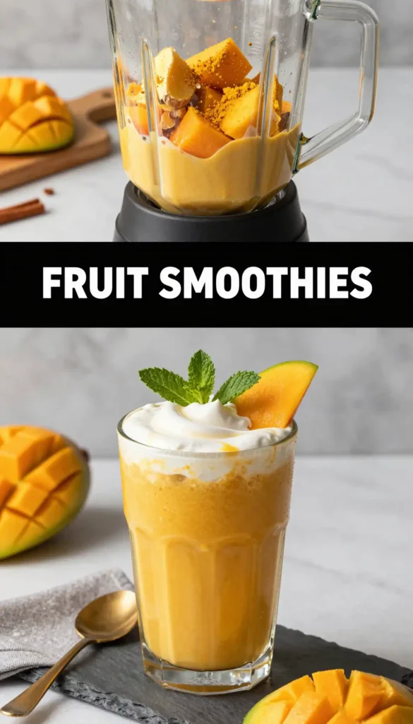 Golden Delicious Mango Smoothie