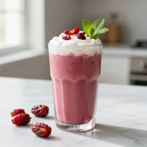 Immune-Boosting Hawthorn Berry Date Smoothie Recipe