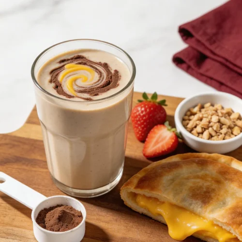 Gooey Hot Pocket Protein Smoothie Meal Prep Recipe