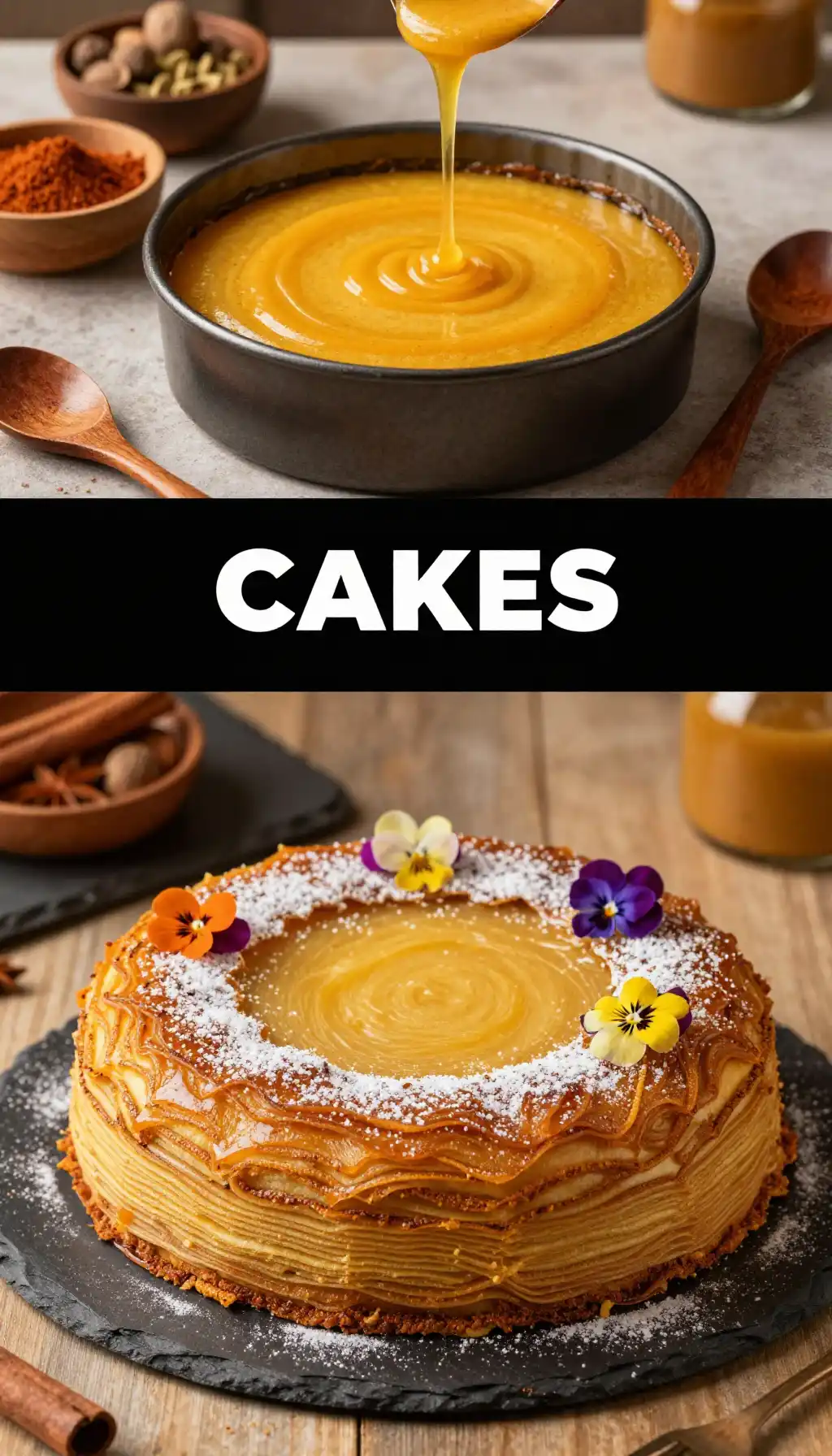 Indonesian Lapis Legit Thousand Layer Spice Cake pinterest pin