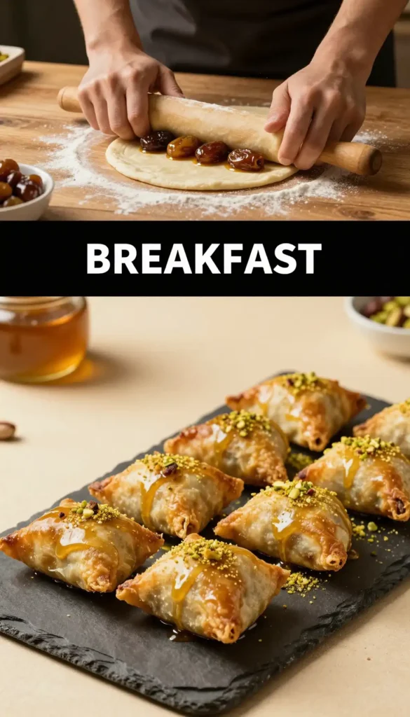 Iraqi Kleicha Date Filled Pastries