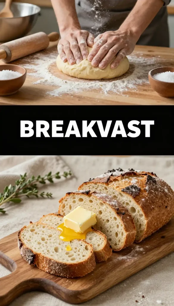 Irish Soda Bread with Salted Butter