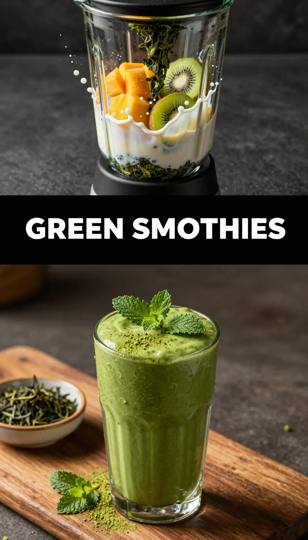 Ishizuchi Kurocha Smoothie pinterest pin