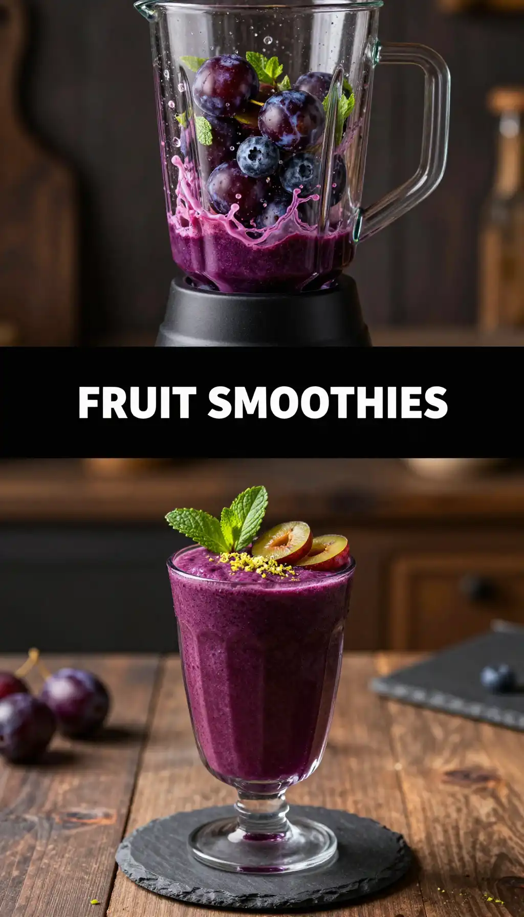 Refreshing Jamun Java Plum Smoothie pinterest pin