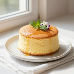 Japanese Castella Cake: Honey Glaze & Fluffy Texture