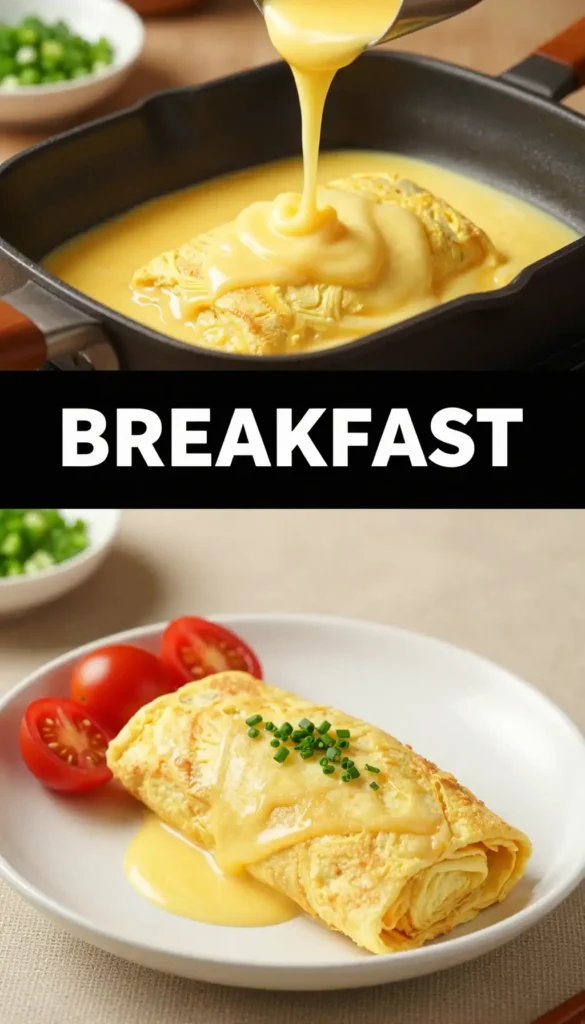 Japanese Tamagoyaki Rolled Omelette