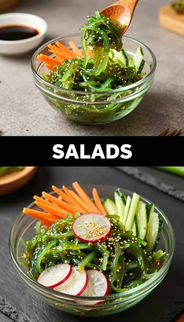 Japanese Wakame Seaweed Salad
