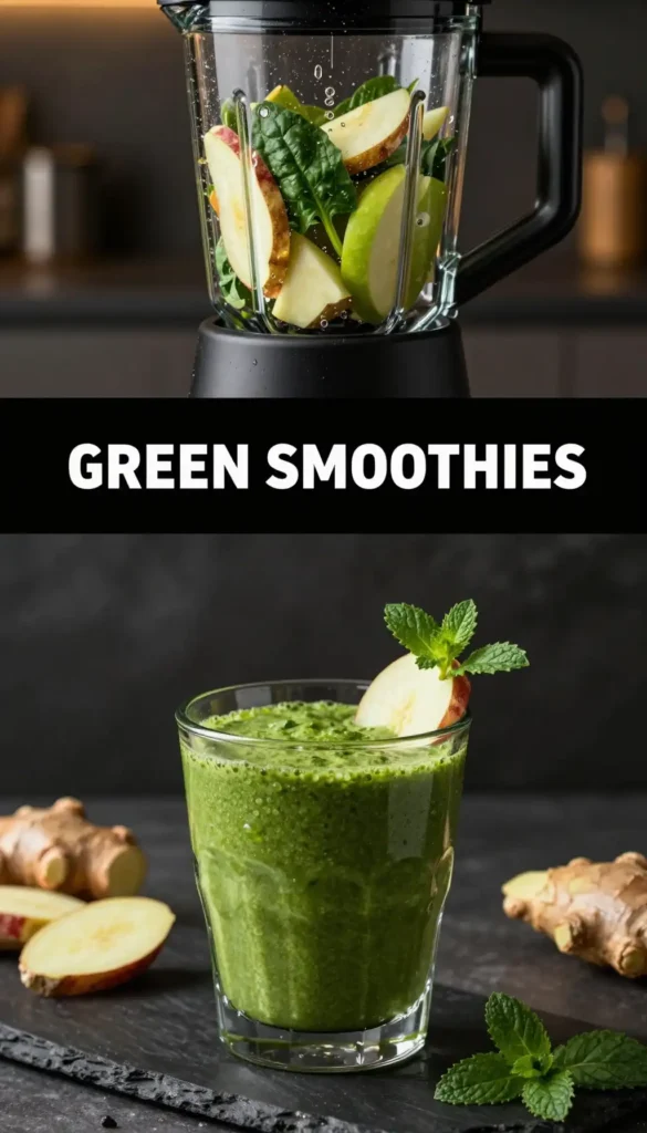 Jerusalem Artichoke Green Smoothie