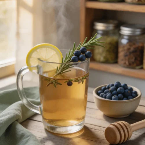Easy Juniper Berry Cleanse Tea Recipe for Instant Detox
