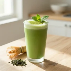 Healthy Green Tea Smoothie for Weight Loss - Kabusecha