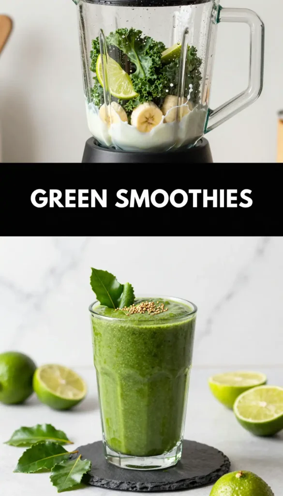 Kaffir Lime Leaf Green Smoothie