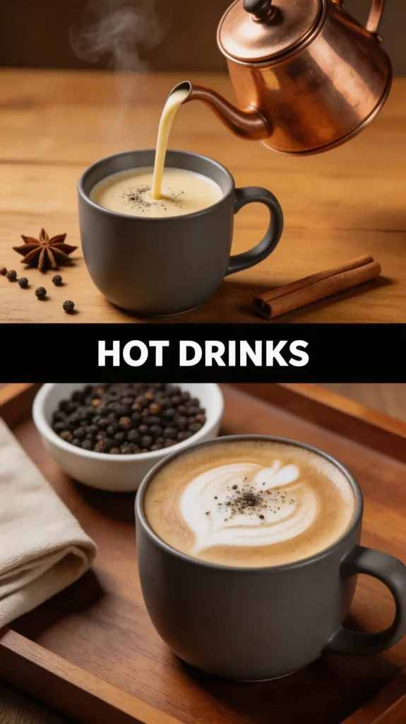 Kali Mirch Chai Black Pepper Latte