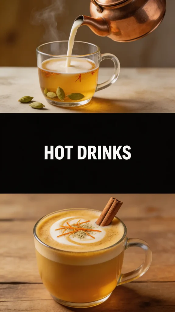 Kesar Chai Saffron Latte