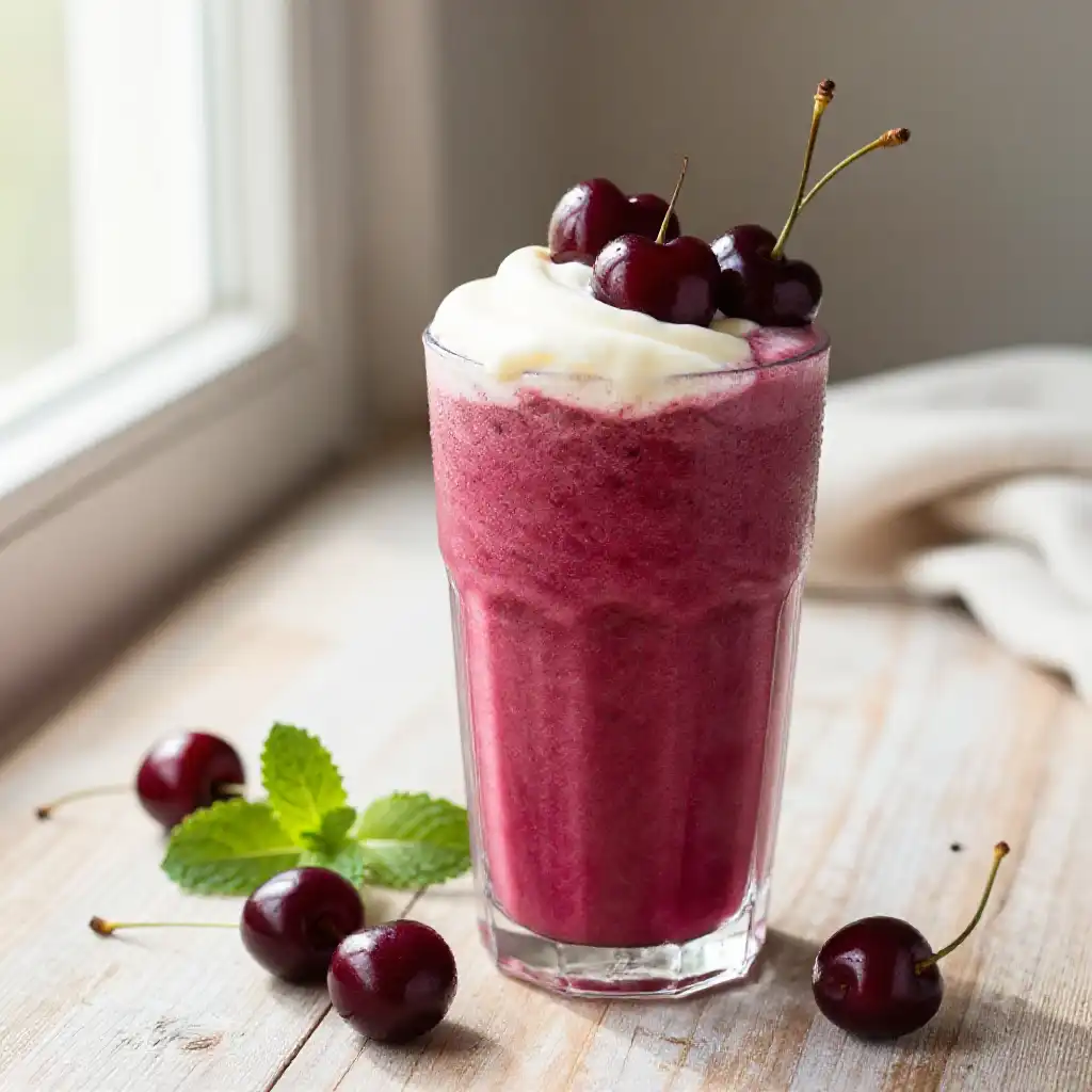 Kordia Cherry Vanilla Smoothie plated dish