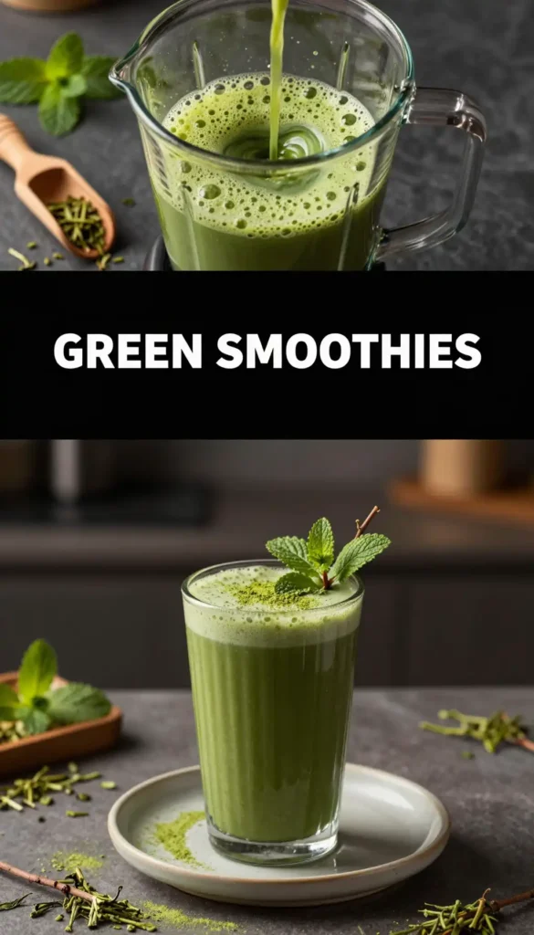 Kukicha Twig Green Tea Smoothie