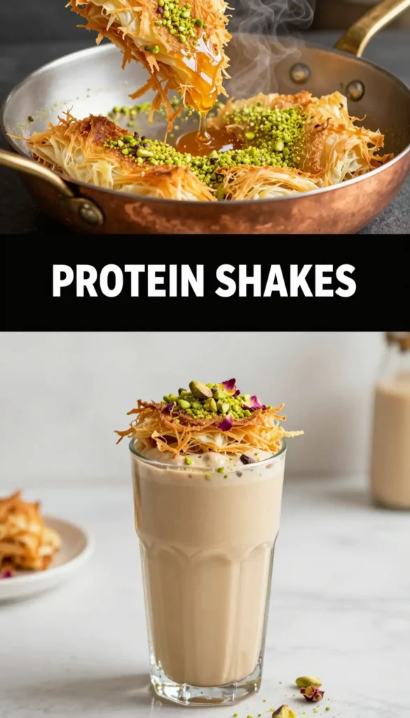 Kunafa Protein Shake