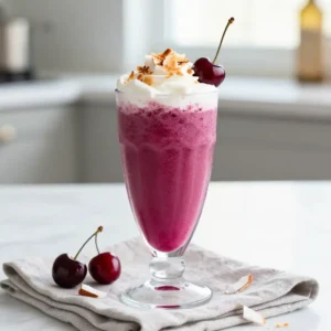 Refreshing Lambert Cherry Coconut Smoothie for Weight Loss