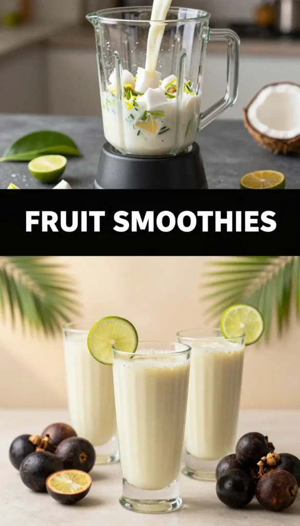 Langsat Lime Smoothie