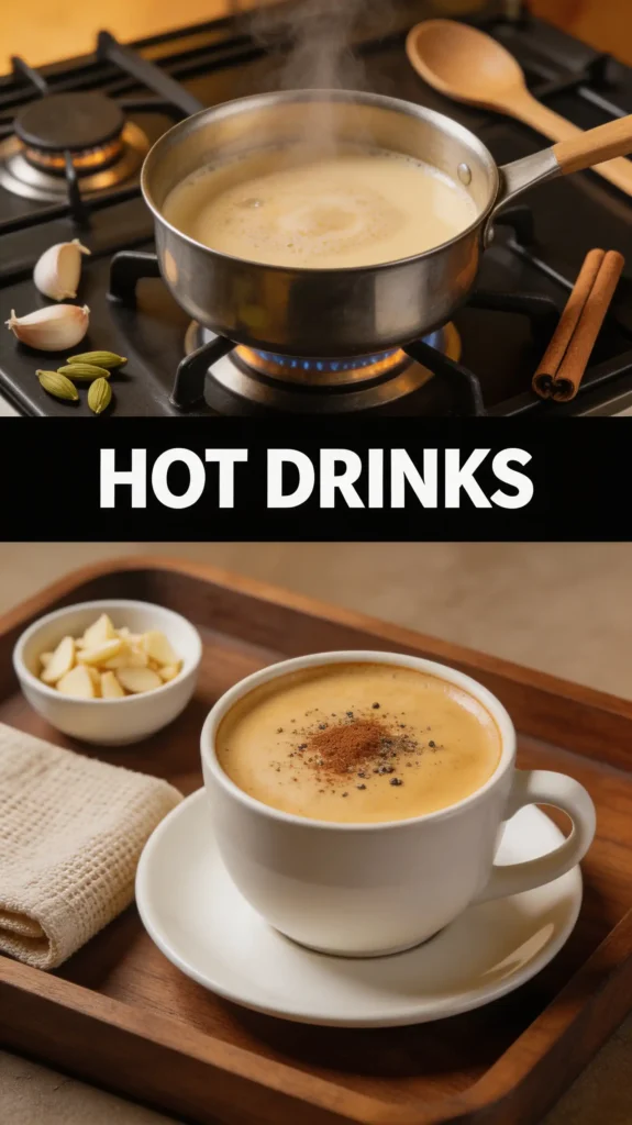 Lehsun Chai Garlic Tea Latte