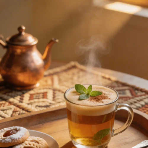 Libyan Mint Tea Latte - Cozy Homemade Recipe