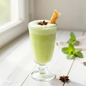 Licorice Root Sweet Green Smoothie for Glowing Skin