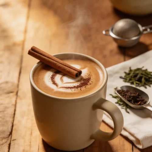 Cozy Liu An Dark Tea Latte Recipe