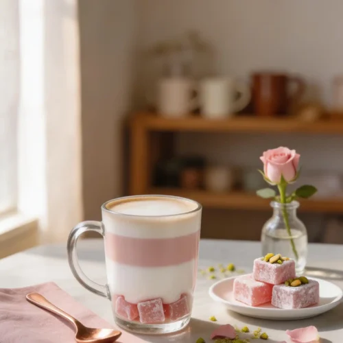 Easy One-Pan Gooey Lokum Latte Recipe