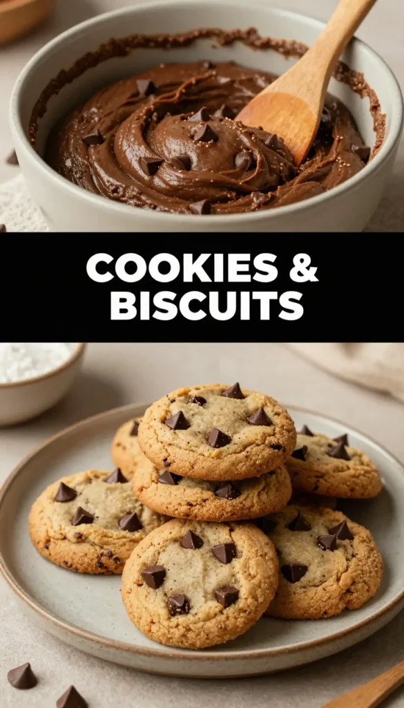 Low-Sugar Chocolate Chip Cookies with Stevia (Low Sugar)