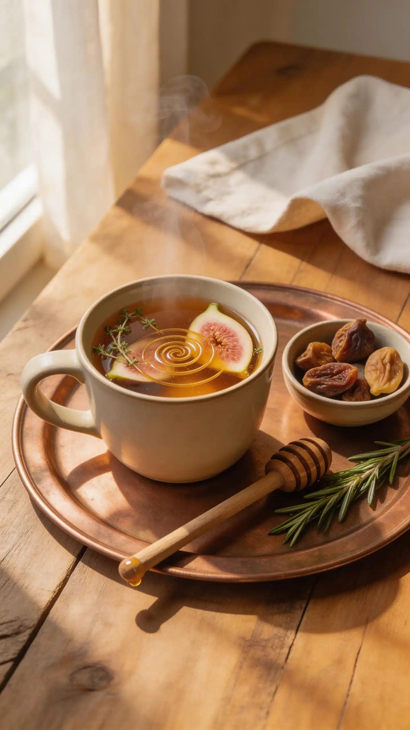 Malta Inciri Fig Tea Turkey plated dish