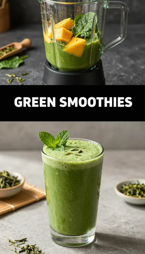 Mao Jian Green Tea Smoothie