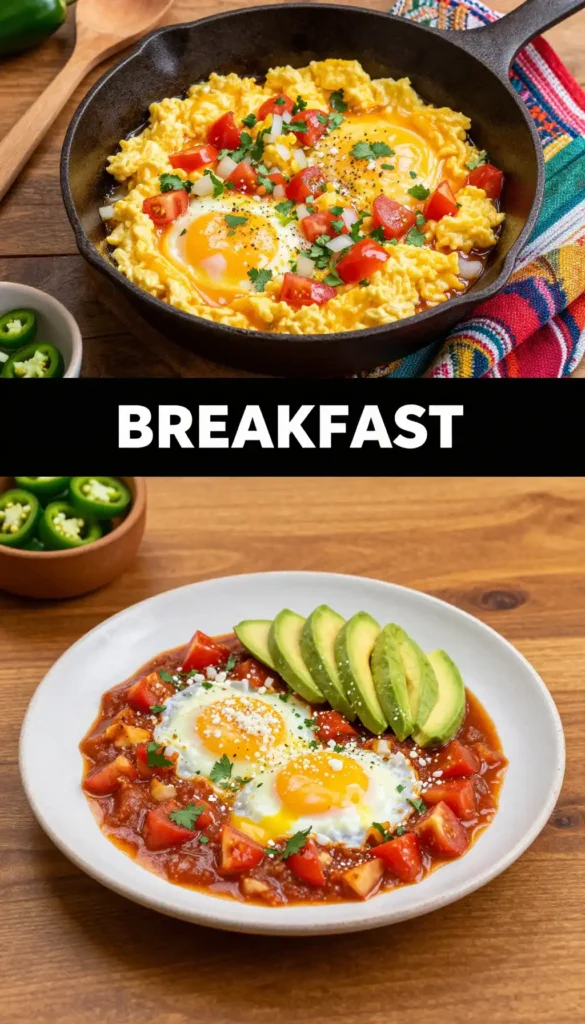 Mexican Huevos a la Mexicana with Pico de Gallo