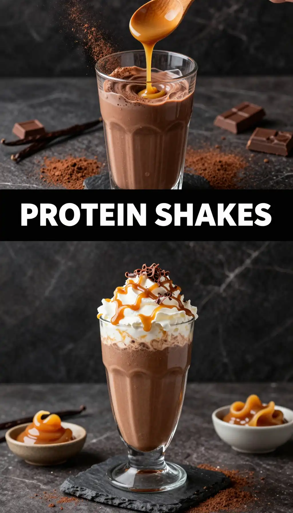 Milky Way Protein Shake pinterest pin
