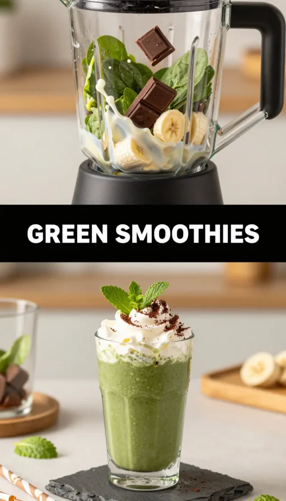 Mint Chocolate Green Smoothie
