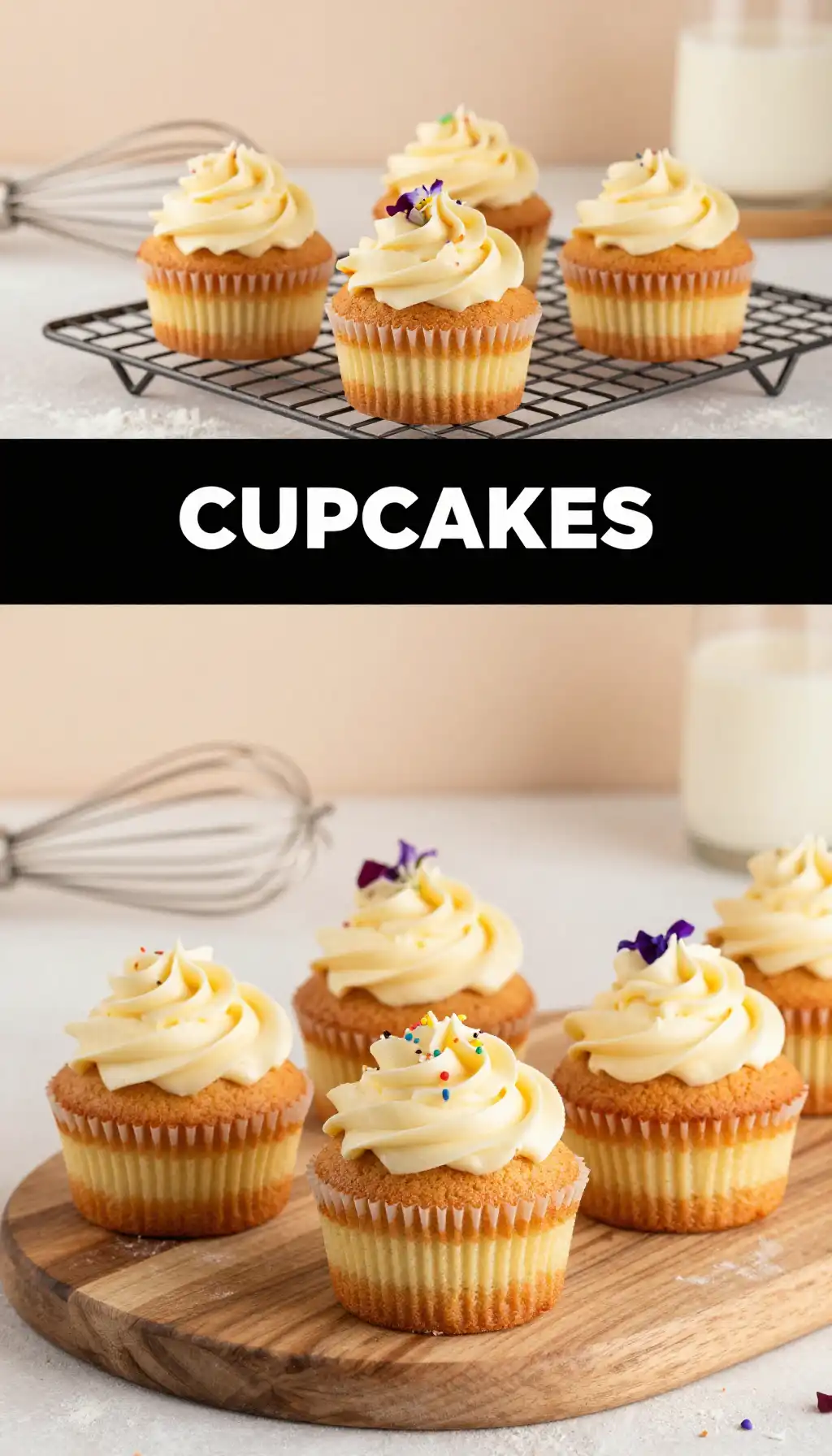 Naked Cupcakes with Exposed Cake Layers pinterest pin