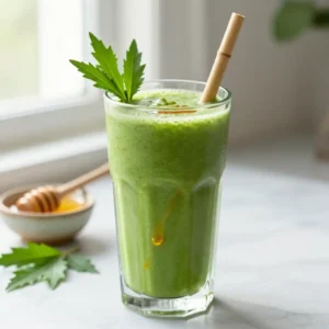 Immune-Boosting Neem Honey Smoothie for Glowing Skin