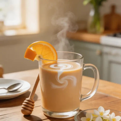 Easy Hot Orange Blossom Milk Tea Recipe | Meal Prep Guide