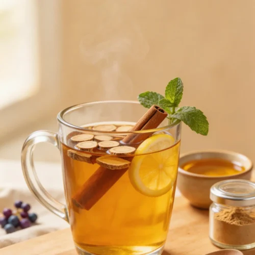 Oregon Grape Root Detox Smoothie Recipe for Gut Health