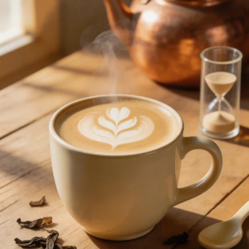 Easy Homemade Oriental Beauty Oolong Latte