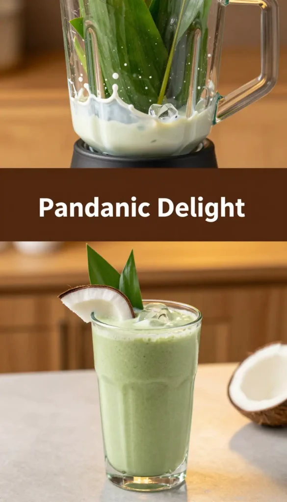 Pandan Coconut Smoothie