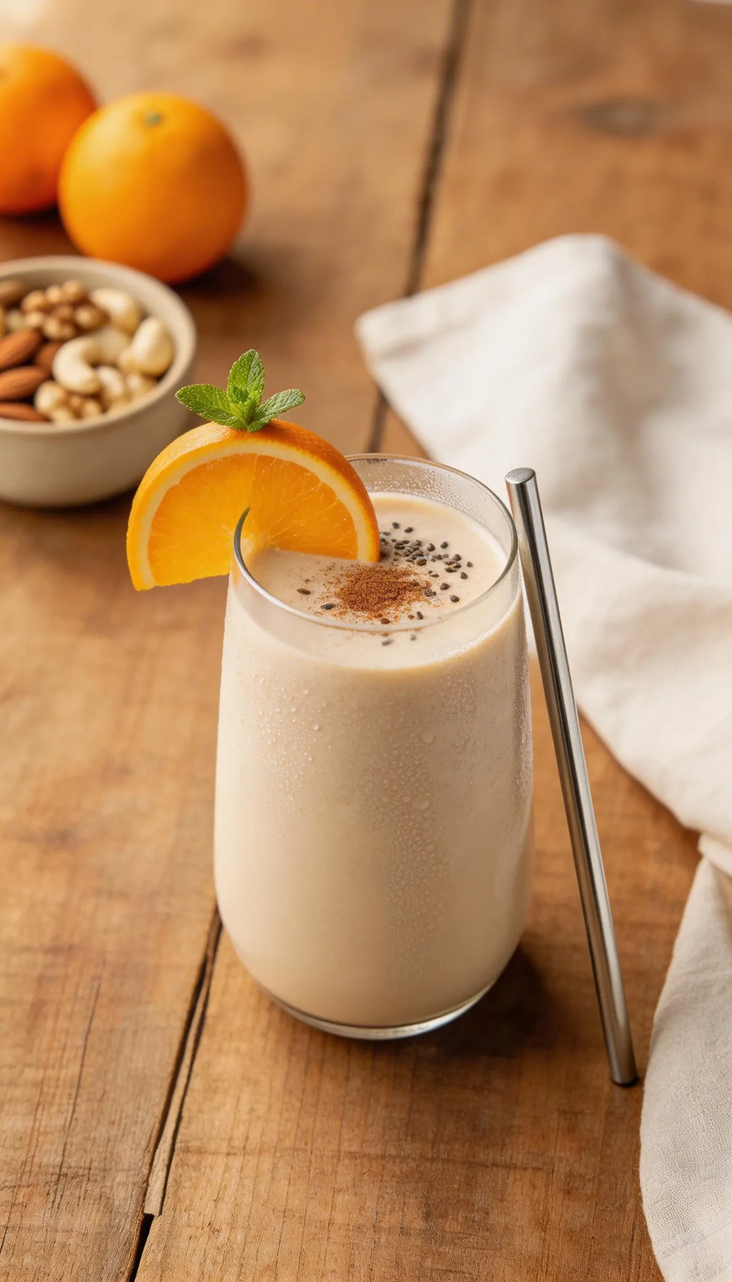 Pasty Protein Smoothie plated dish