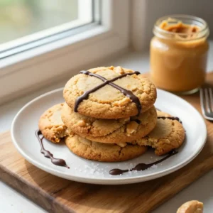 Easiest 3-Ingredient Peanut Butter Cookies Recipe