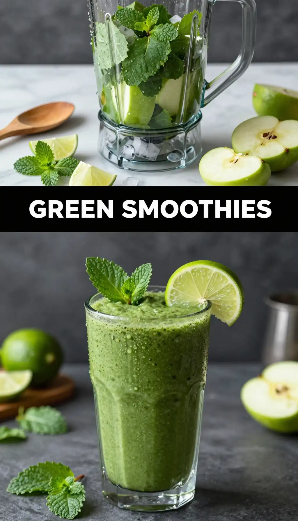Pennywort Gotu Kola Green Smoothie pinterest pin