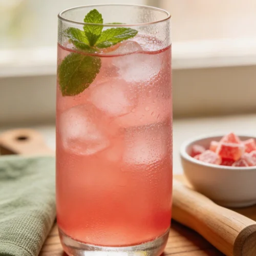 Loaded Peppermint Digestive Aid Smoothie for Instant Bloating Relief