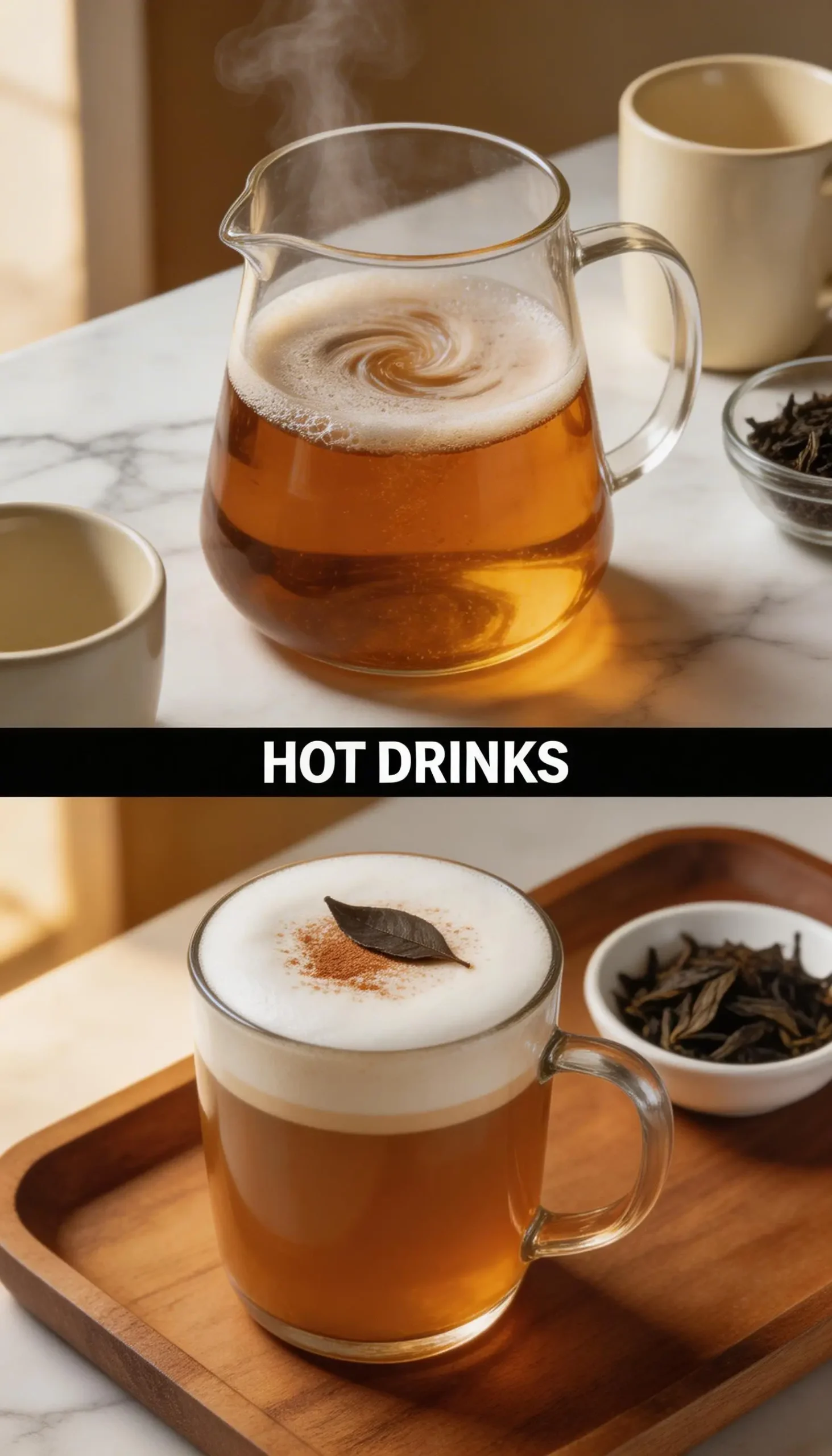 Pouchong Light Oolong Latte pinterest pin