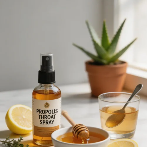 Propolis Throat Spray Drink for Instant Sore Throat Relief