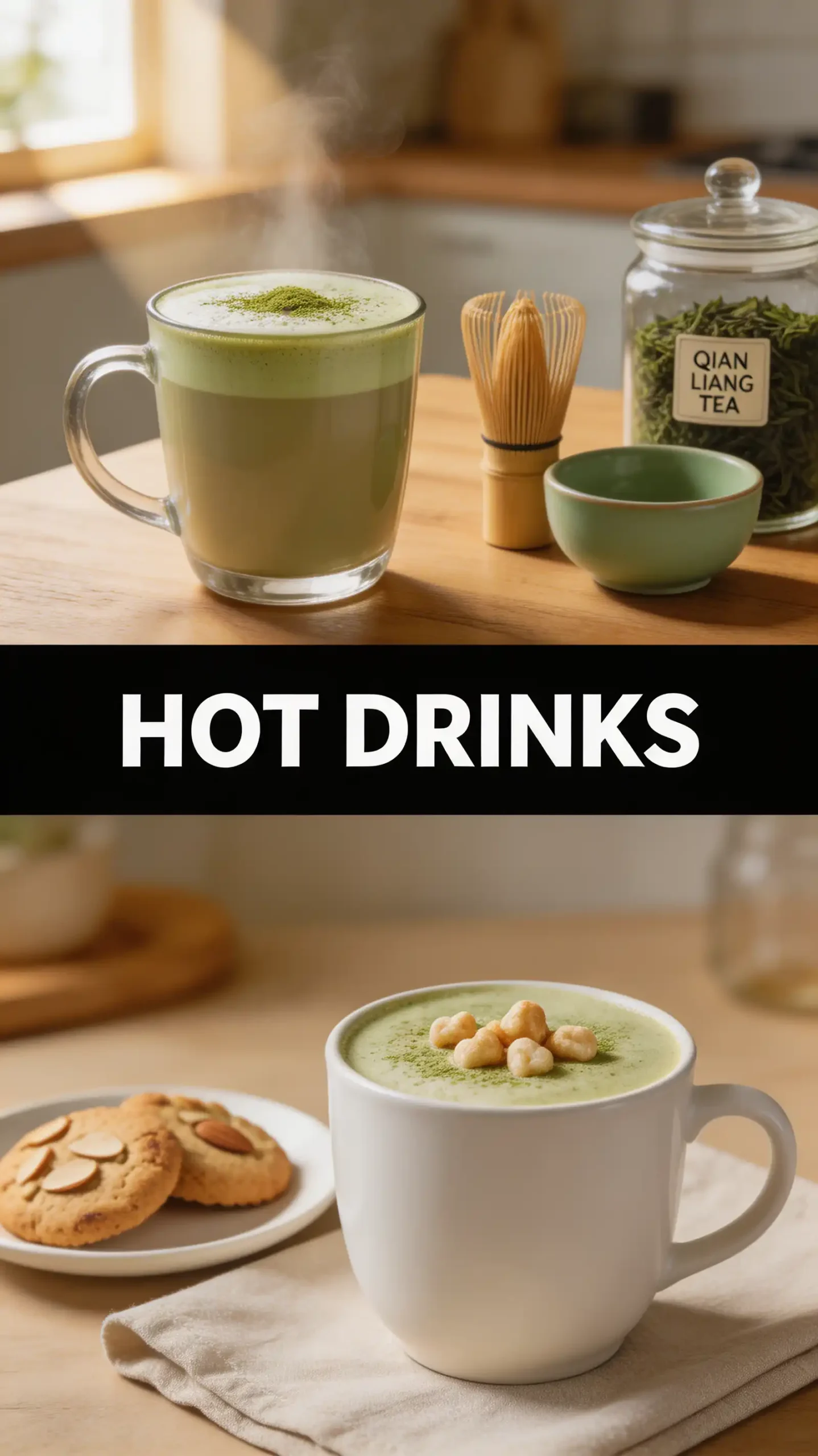 Qian Liang Tea Latte pinterest pin