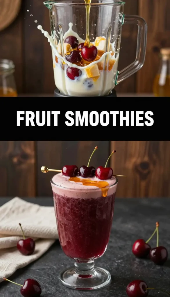 Queen Anne Cherry Honey Smoothie