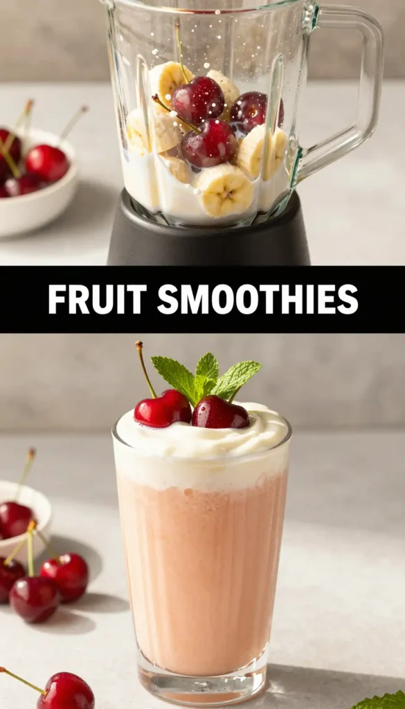 Rainier Cherry Vanilla Smoothie